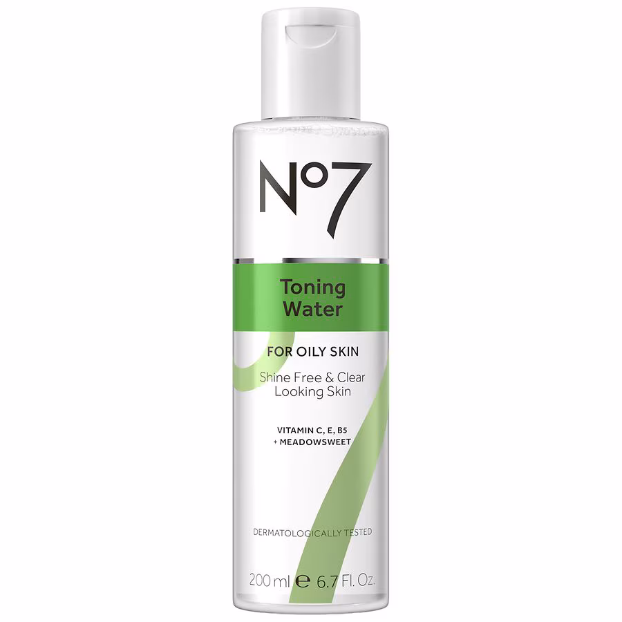 No7 Toning Water for Oily Skin, 6.7 fl oz
