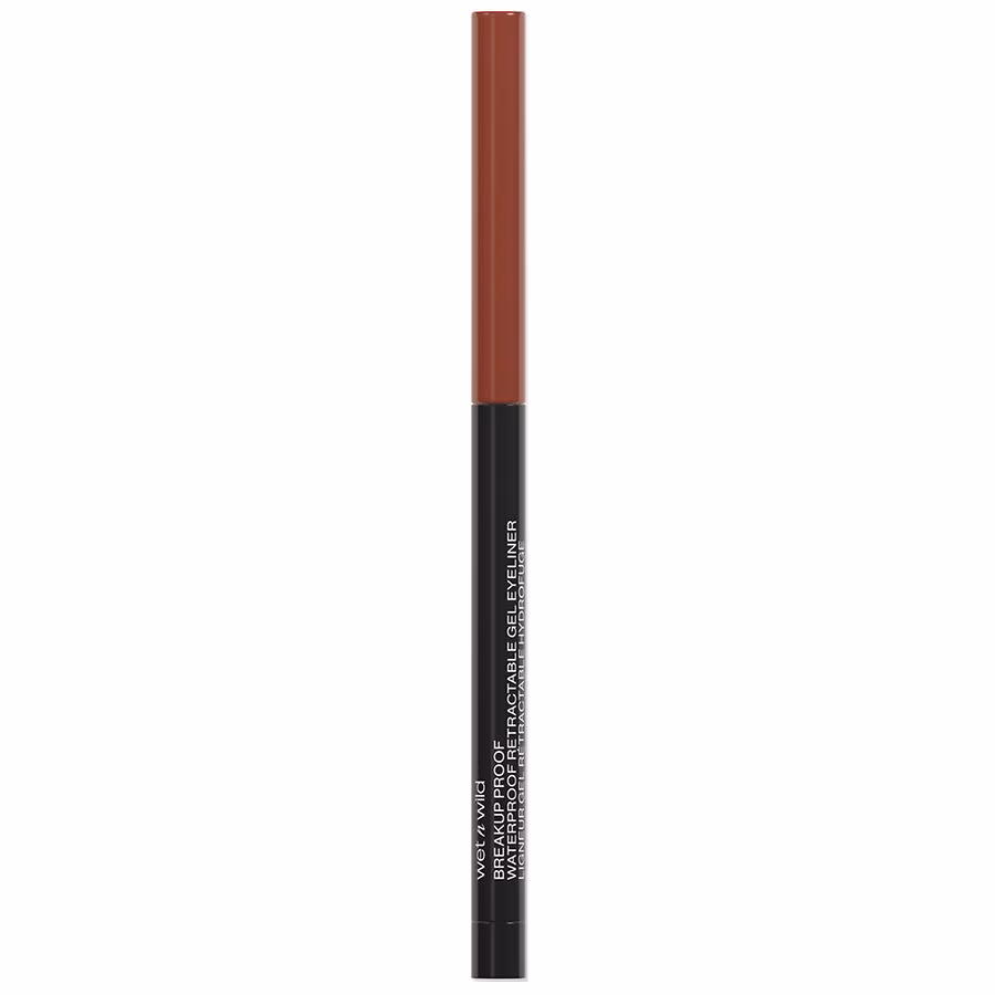 Wet n Wild Waterproof Retractable Gel Eyeliner, Brick Brown, 0.01 Oz