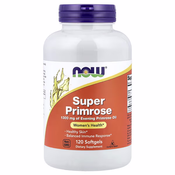 NOW Foods, Super Primrose, 1,300 mg, 120 Softgels