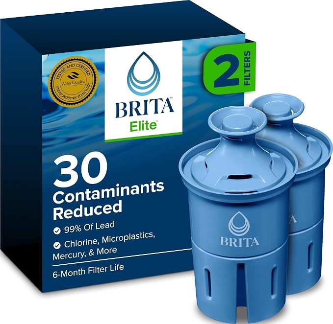 Brita Elite Replacement Water Filter, 2 Pack