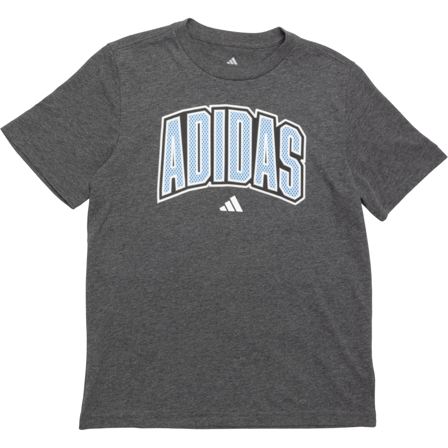 adidas Big Boys Collegiate Arch Logo T-Shirt - Short Sleeve