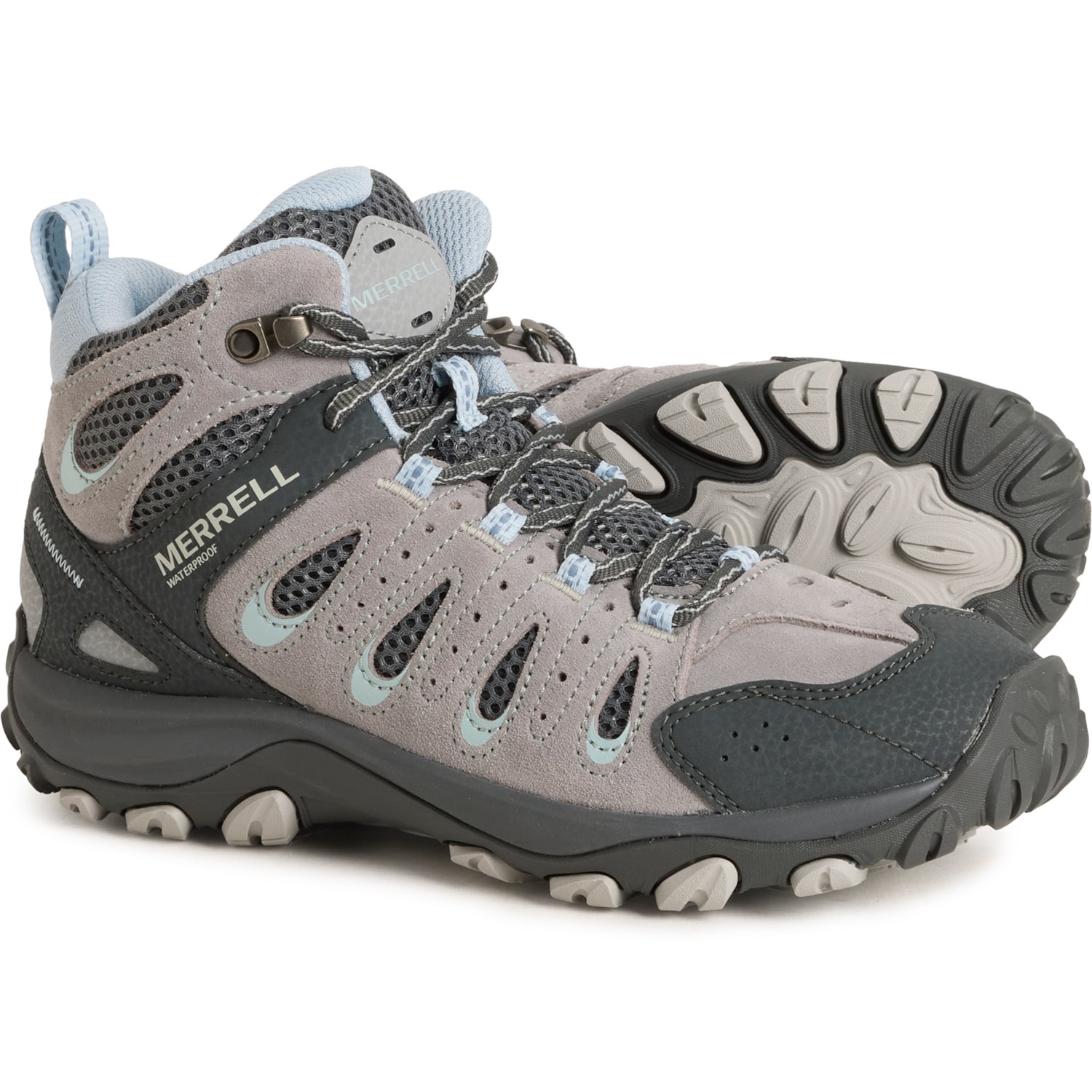 Merrell Crosslander 4 Mid Hiking Boots - Waterproof, Suede (For Women)