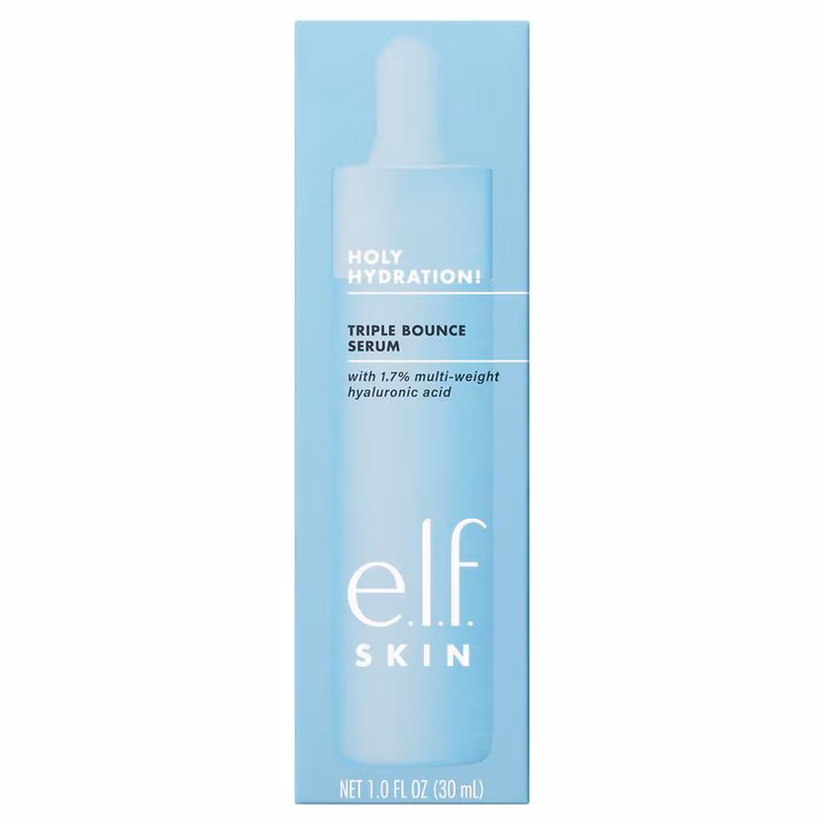 e.l.f. Holy Hydration! Triple Bounce Serum, 1.0 fl oz