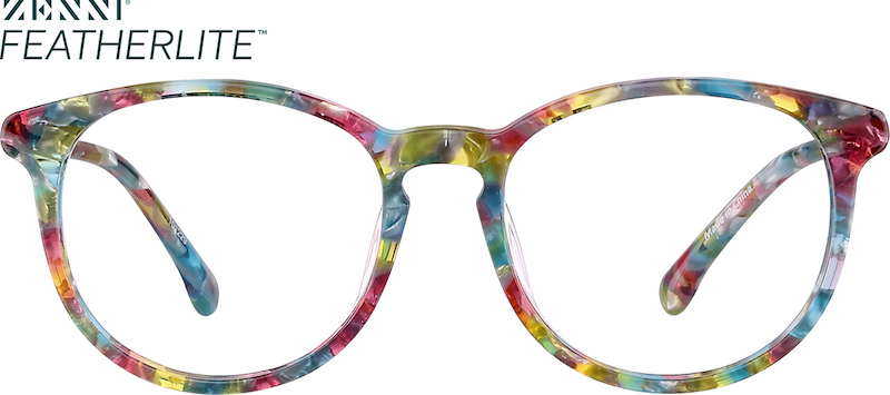 Sea Glass Round Glasses #101229