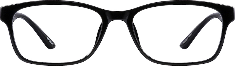 Black Rectangle Glasses #2018921