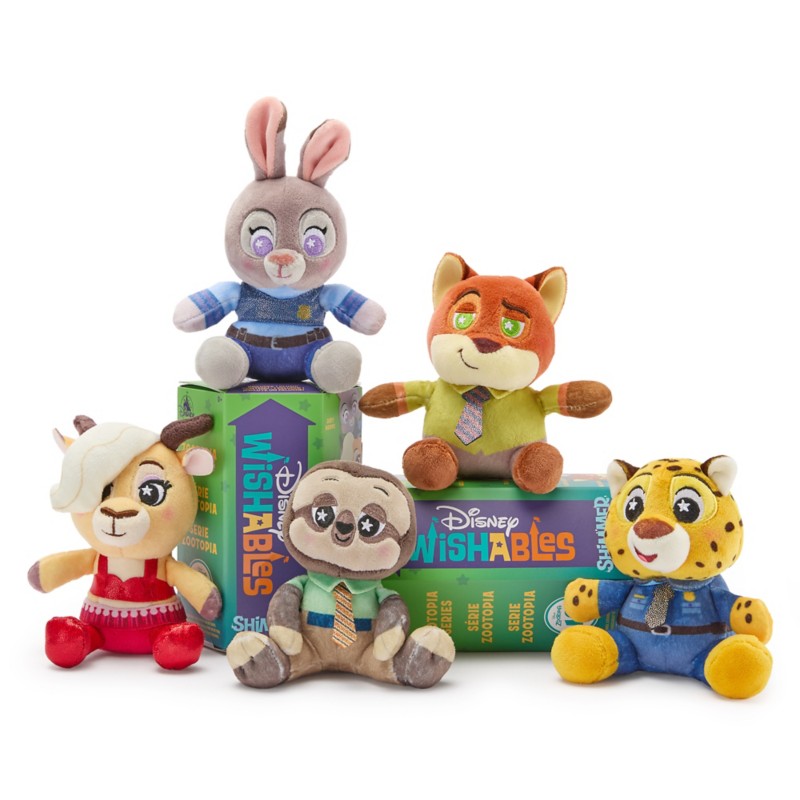 Disney Wishables Shimmer Mystery Plush – Zootopia – Micro
