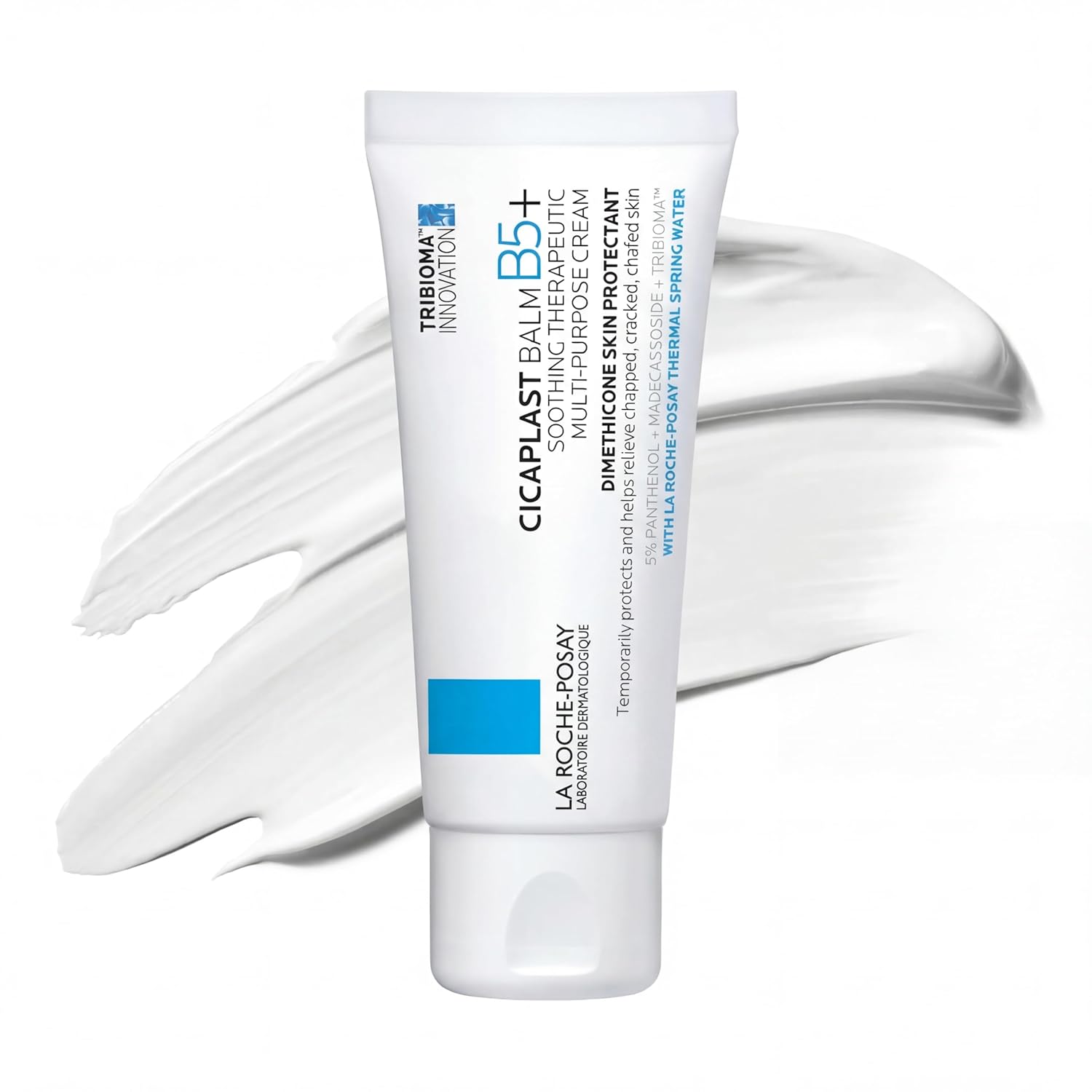 La Roche-Posay Cicaplast Balm B5, Barrier Repair Cream for Dry Skin | Skin healing cream with centella asiatica, shea butter & panthenol. Multi-purpose face, body & hand balm. Baby safe.