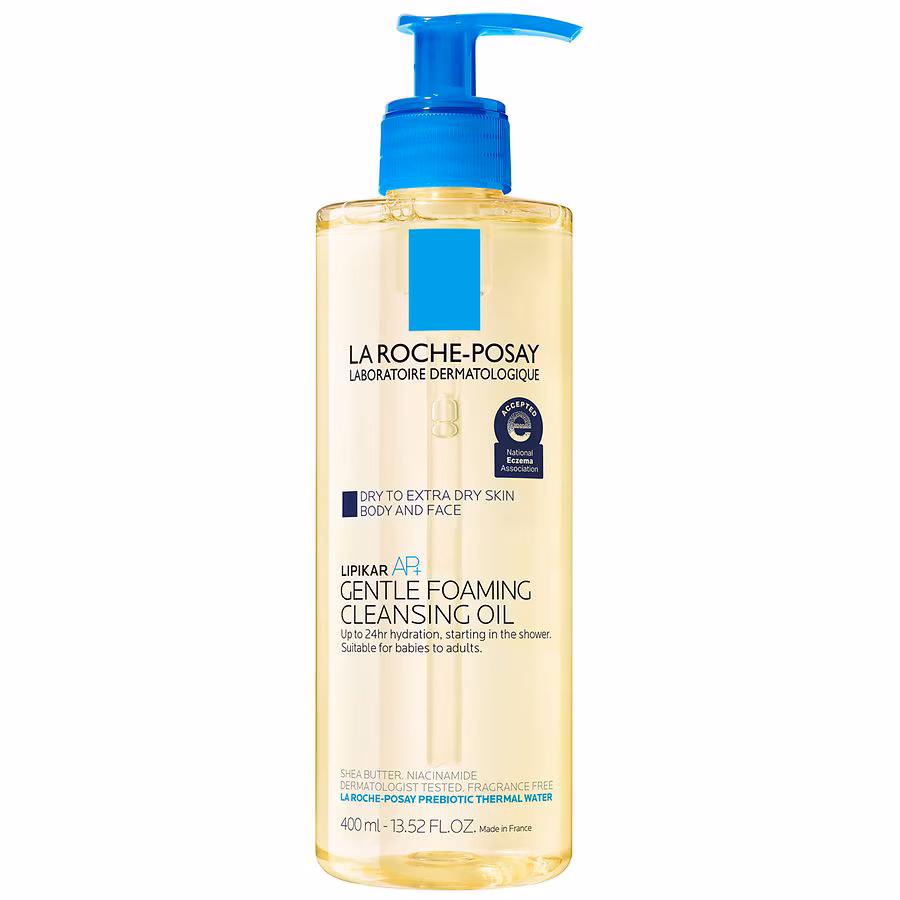La Roche-Posay Lipikar AP+ Gentle Foaming Cleansing Oil, 13.52 fl oz