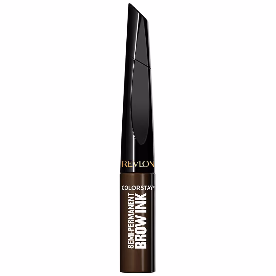 Revlon ColorStay Semi-Permanent Brow Ink, Dark Brown, 0.09 oz