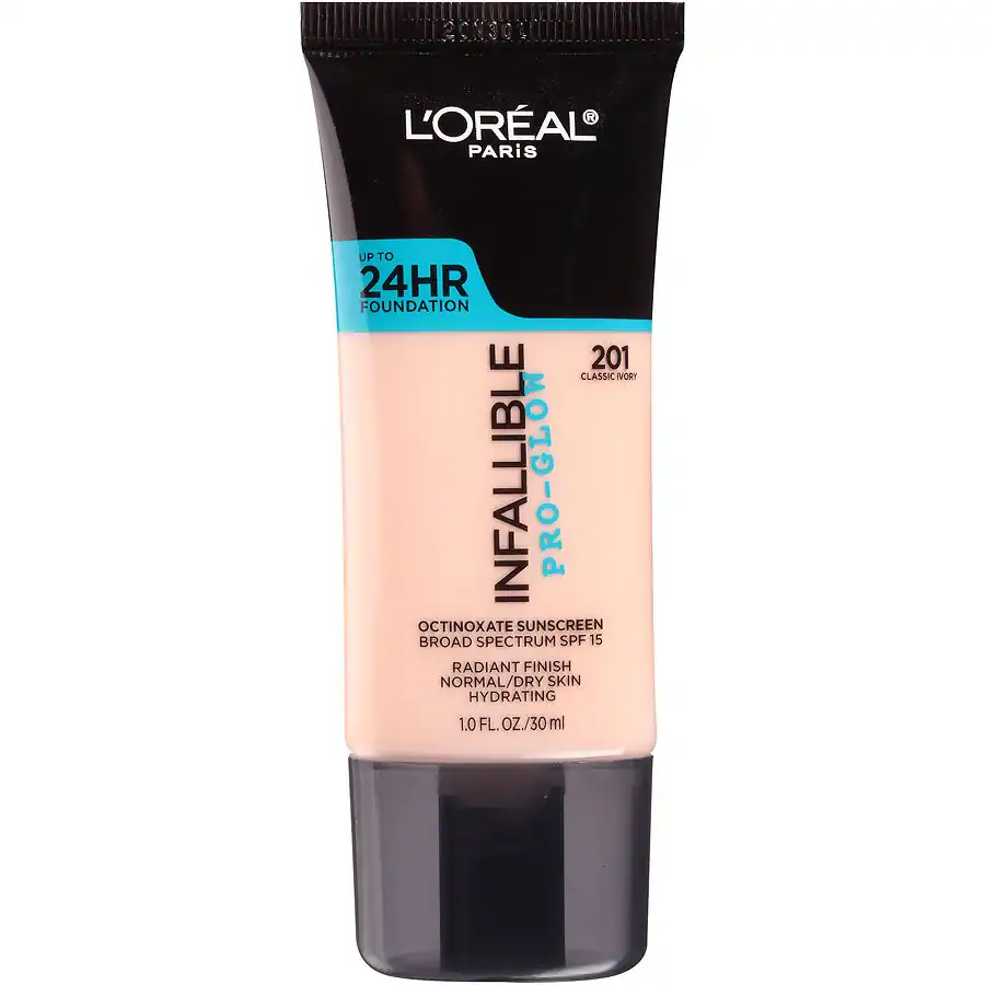L'Oreal Paris Infallible Pro-Glow Foundation, Classic Ivory
