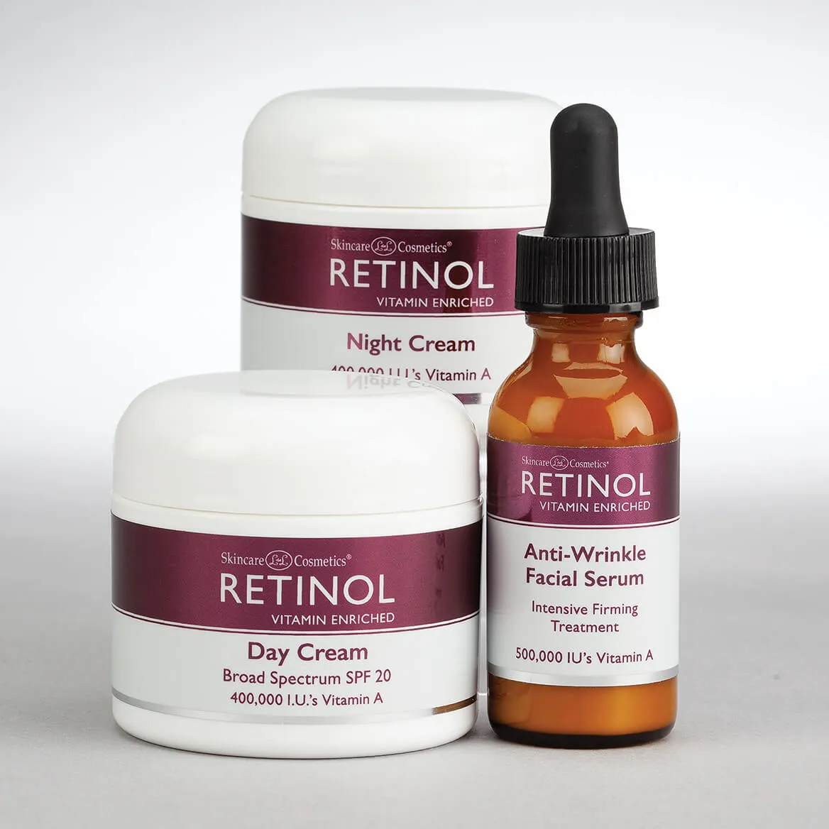 3-Piece Skincare Cosmetics® Retinol Set