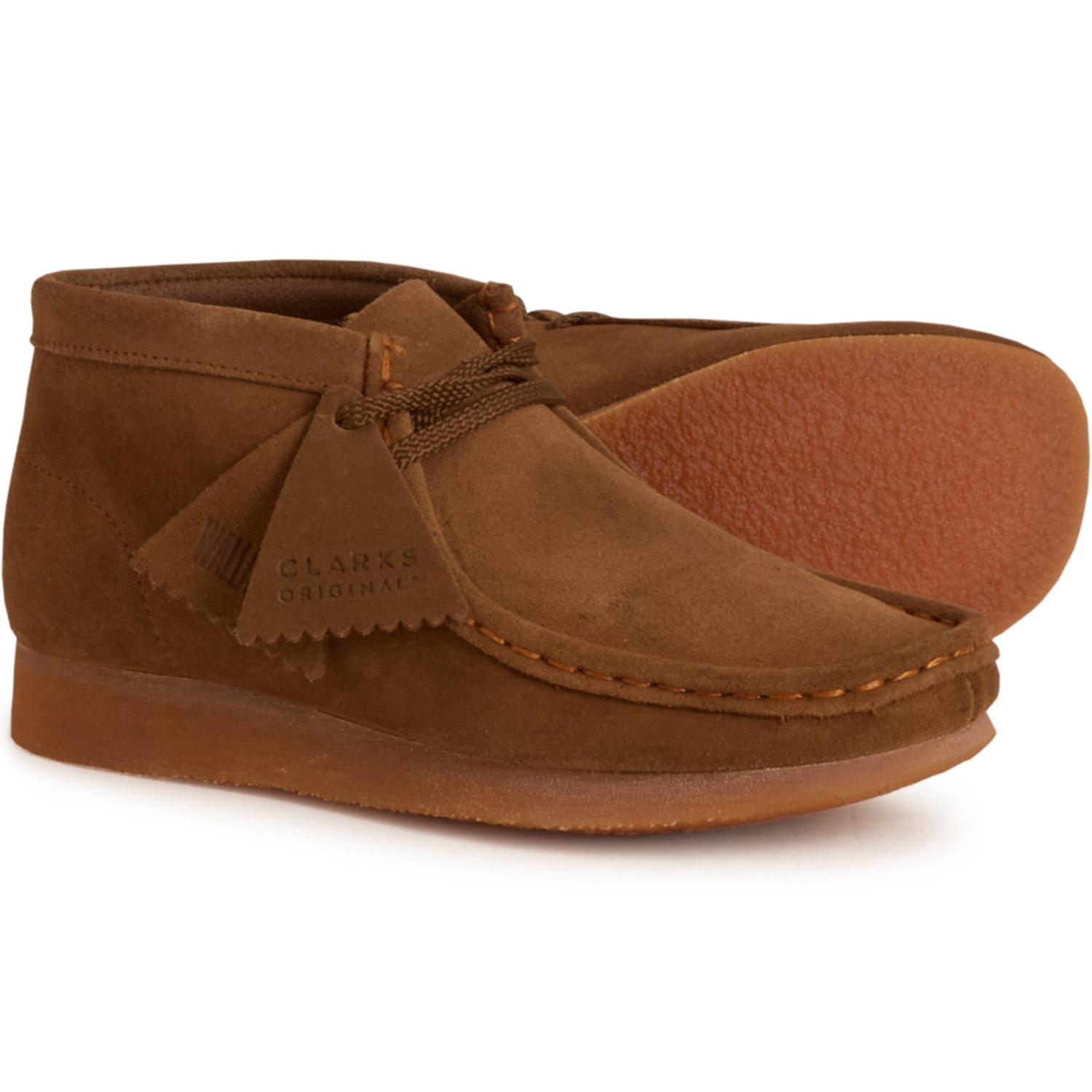 Clarks Boys and Girls Wallabee Boots - Leather