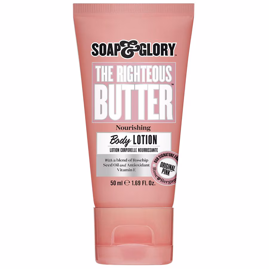 Soap & Glory The Righteous Butter Moisturizing Body Lotion Original Pink