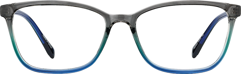 Deep Sea Rectangle Glasses #2027616