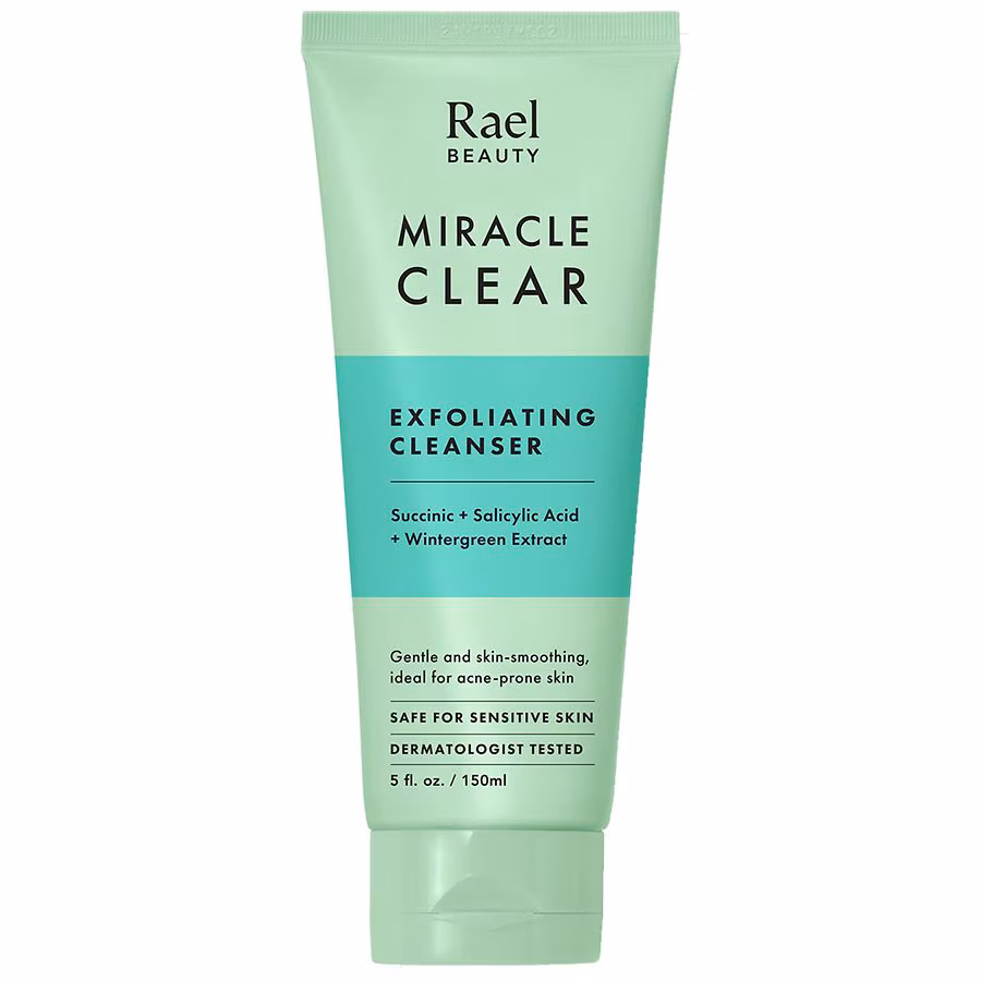 Rael Miracle Clear Exfoliating Cleanser, 5.1 fl oz