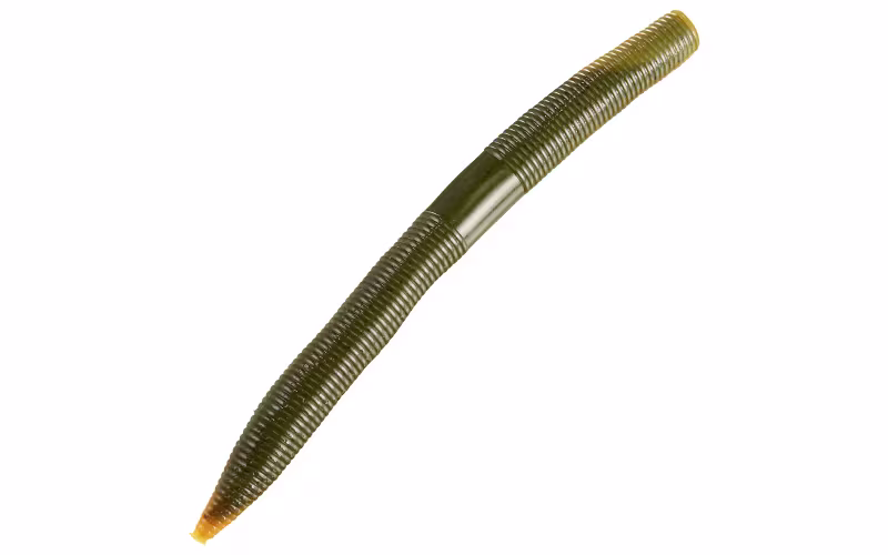 Bass Pro Shops 4-1/4'' Stik-O Worm - Pepper Frog Hot Orange
