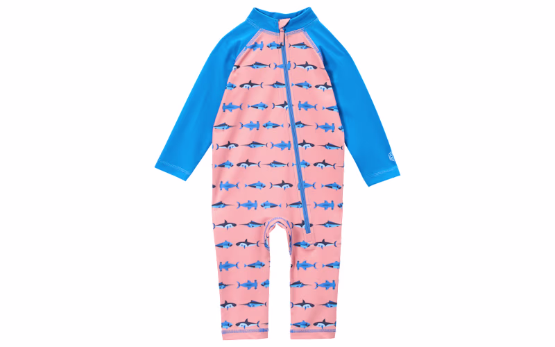 World Wide Sportsman Long-Sleeve Sunsuit for Babies