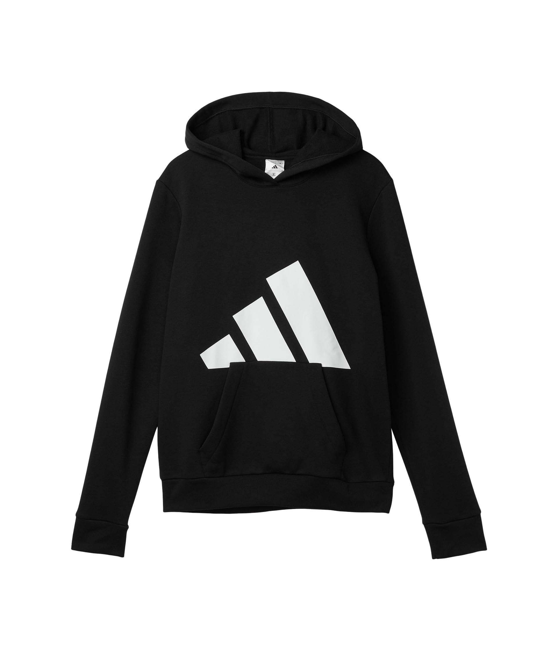 adidas Kids Essential Big Logo Fleece Hooded Pullover (Big Kid)
