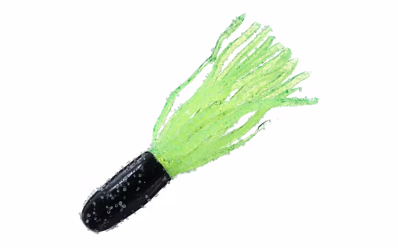 Bass Pro Shops Magnum Squirt - Black/Chartreuse
