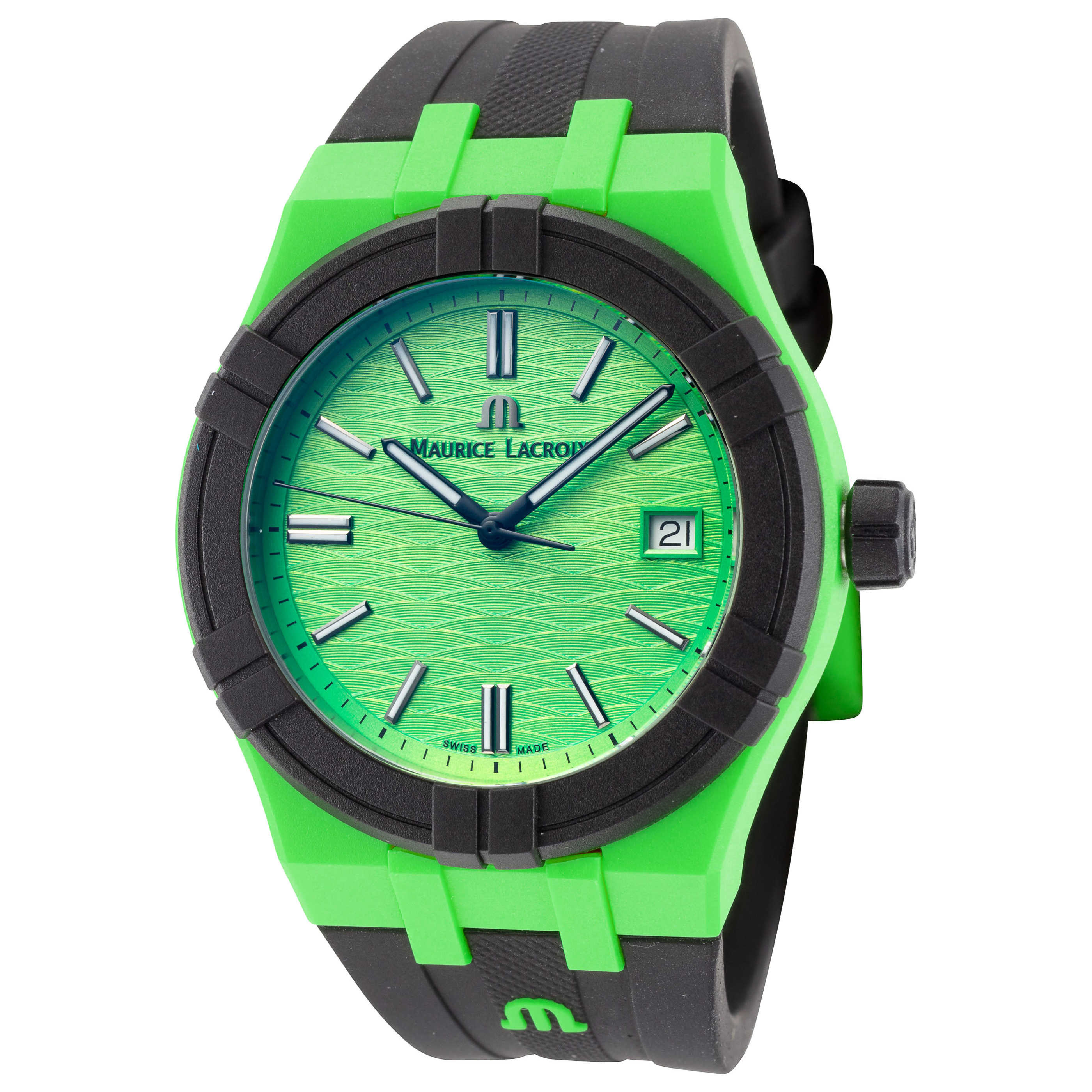 Aikon #Tide 40mm Green Dial Men's Quartz Watch AI2008-70070-300-0
