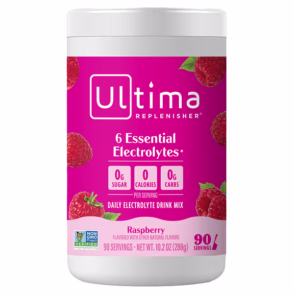 Ultima Replenisher, Electrolyte Mix, Raspberry, 10.2 oz (288 g)