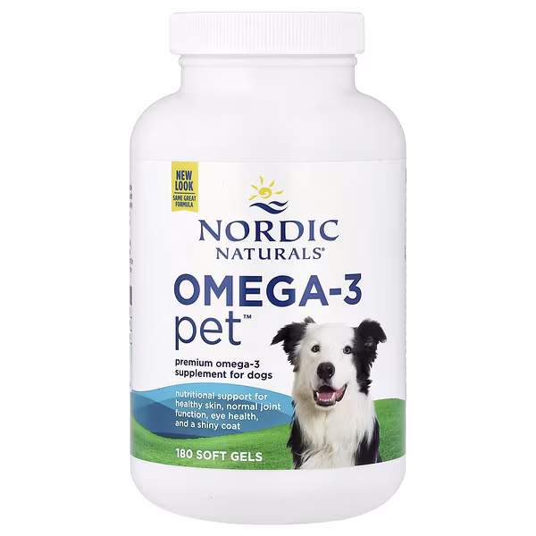 Nordic Naturals, Omega-3 Pet™, For Dogs, 180 Soft Gels