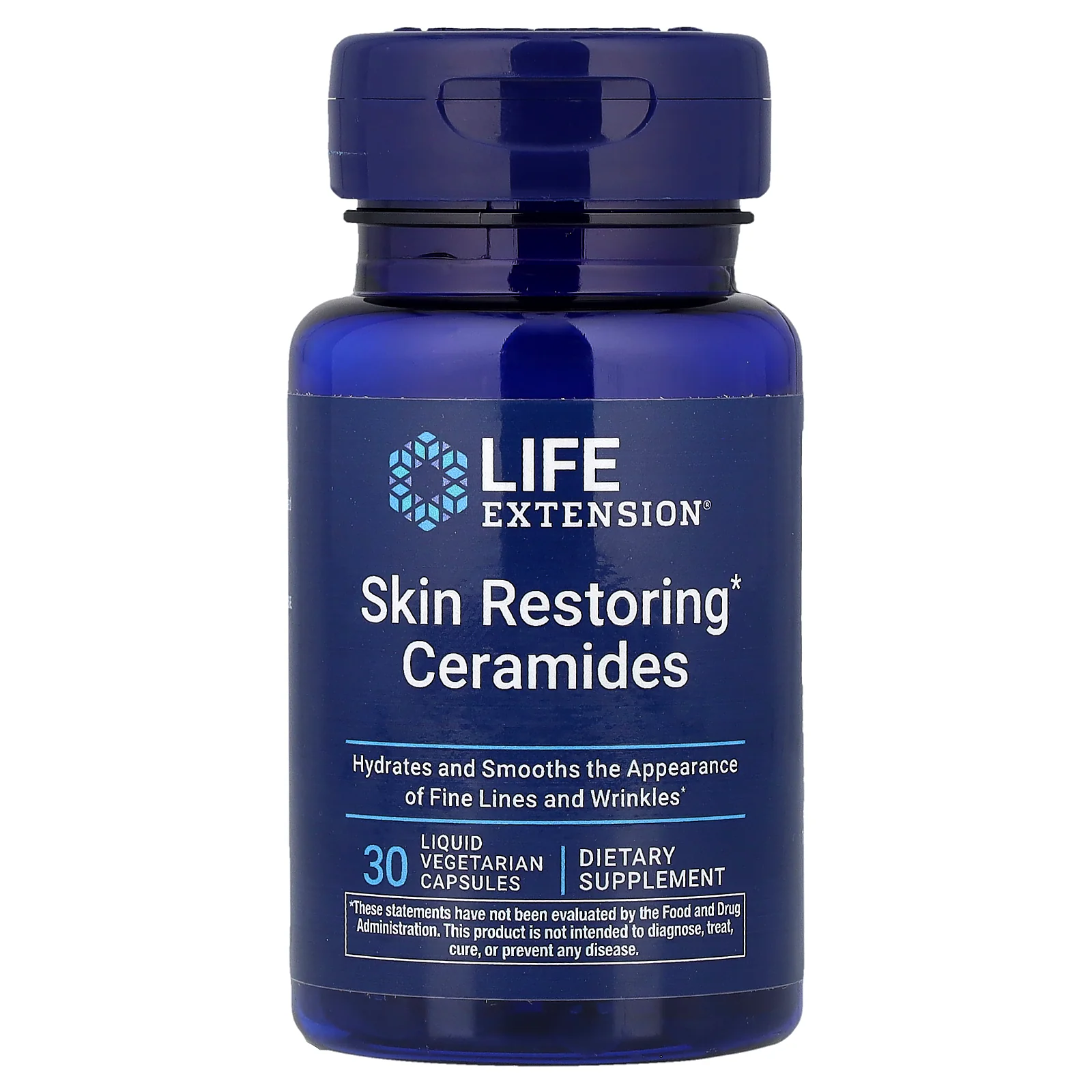 Life Extension, Skin Restoring Ceramides, 30 Liquid Vegetarian Capsules