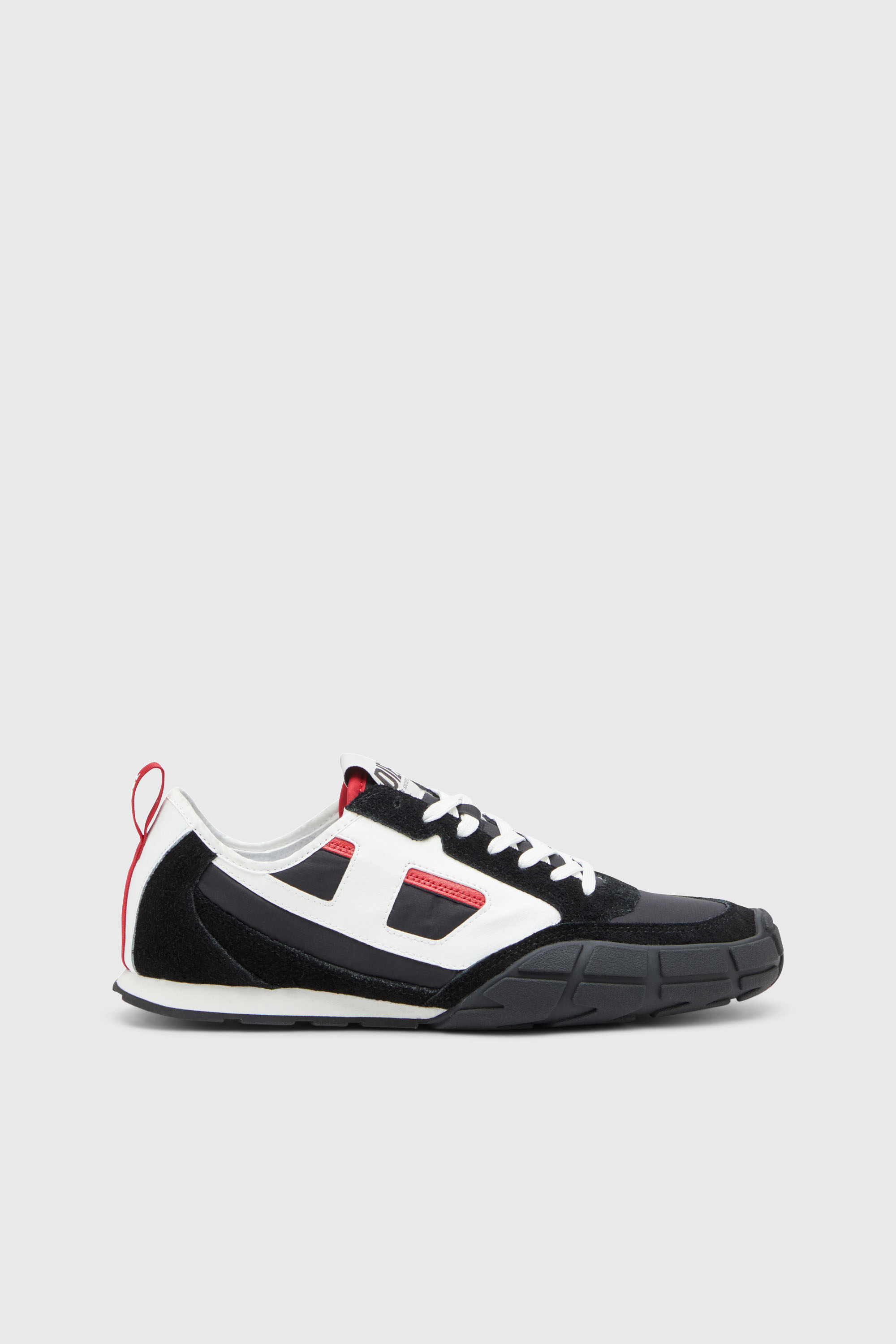 S-Pagodha-Sneakers in leather, suede and ripstop