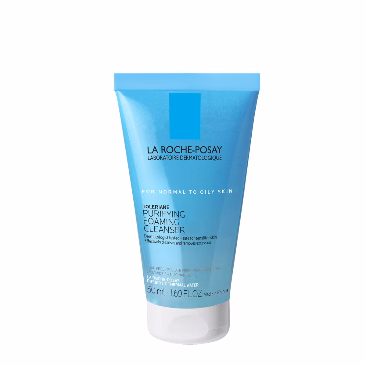 La Roche Posay Toleriane Purifying Facial Cleanser - Travel Size - 1.69 fl oz