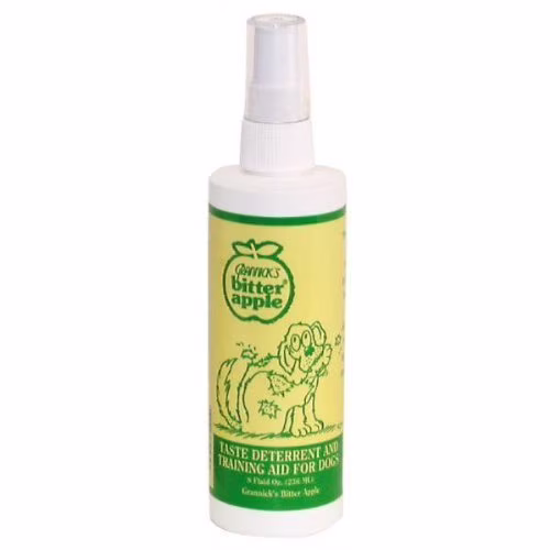 Grannick's Bitter Apple Spray 8 oz Non-Toxic Taste Deterrent for Dogs
