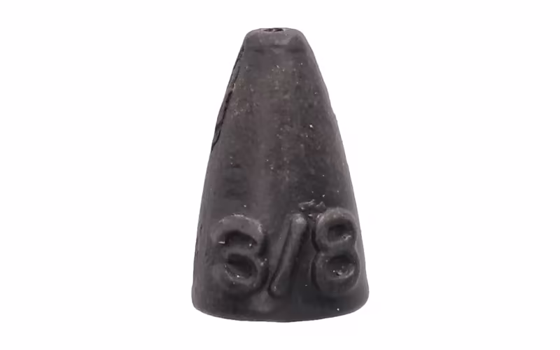 Bass Pro Shops Painted Lead Worm Weights - Black