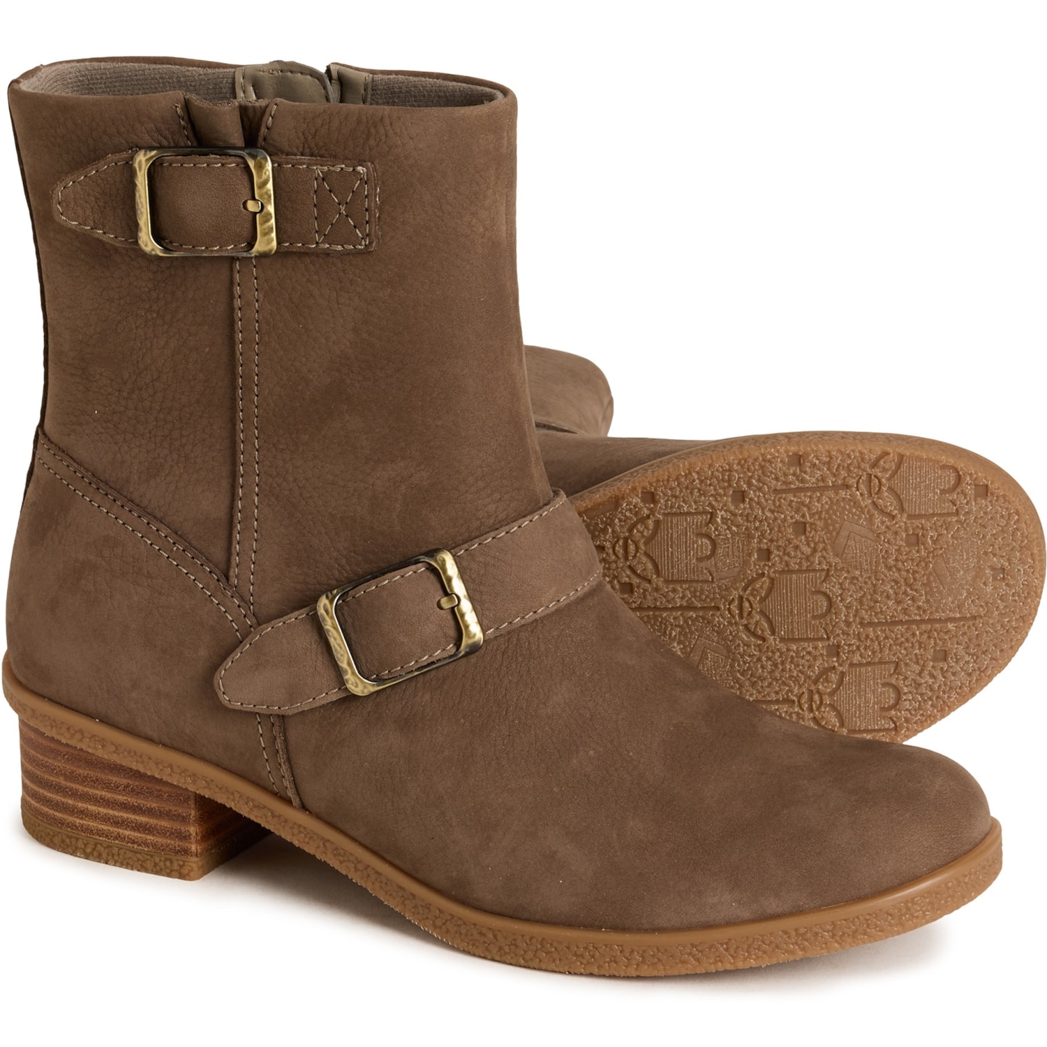 Dansko Delphine Buckle Boots - Waterproof, Nubuck (For Women)