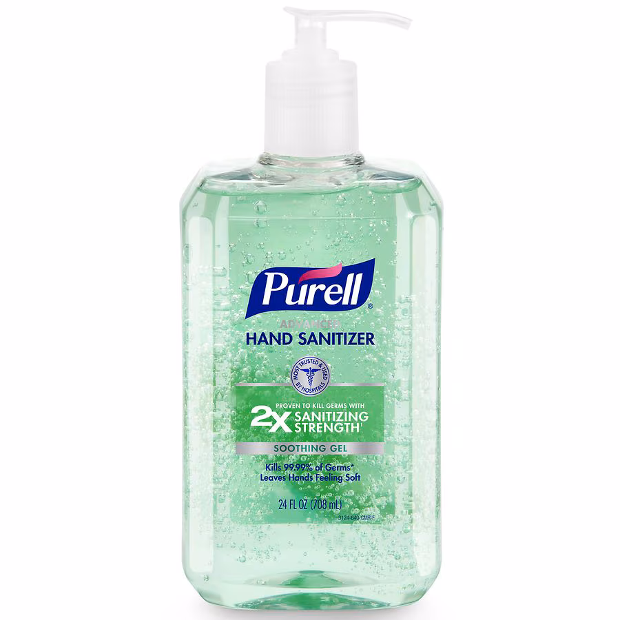Purell Advanced Hand Sanitizer Soothing Gel, 24 fl oz