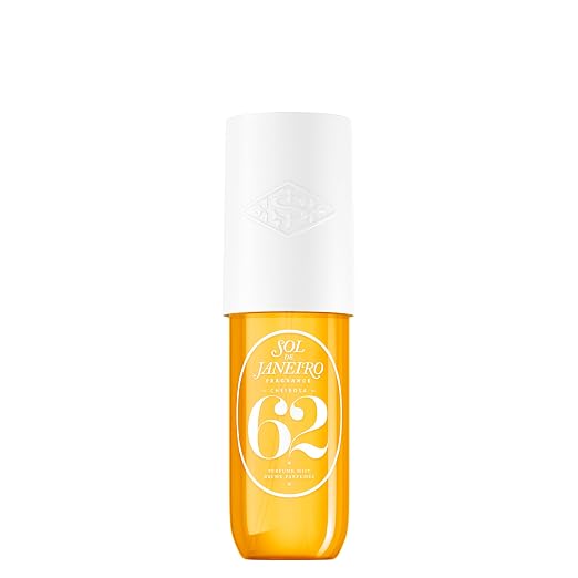 Sol de Janeiro Cheirosa 62 Hair & Body Fragrance Mist 90mL/3.0 fl oz. | Body Spray for Women, Bum Bum Cream Scent