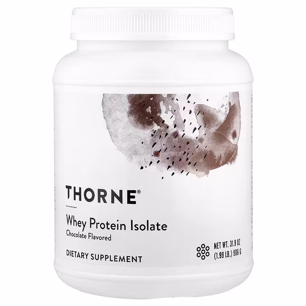 Thorne, Whey Protein Isolate, Chocolate, 1.99 lb. (906 g)