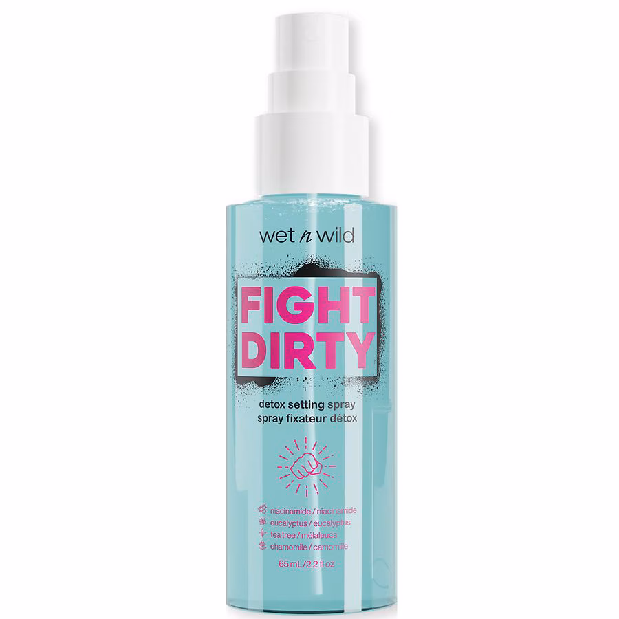 Wet n Wild Fight Dirty Detox Setting Spray, 2.2 Fl Oz
