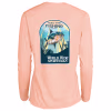 World Wide Sportsman 3D Cool Underwater Tuna Graphic Angler Long-Sleeve Shirt