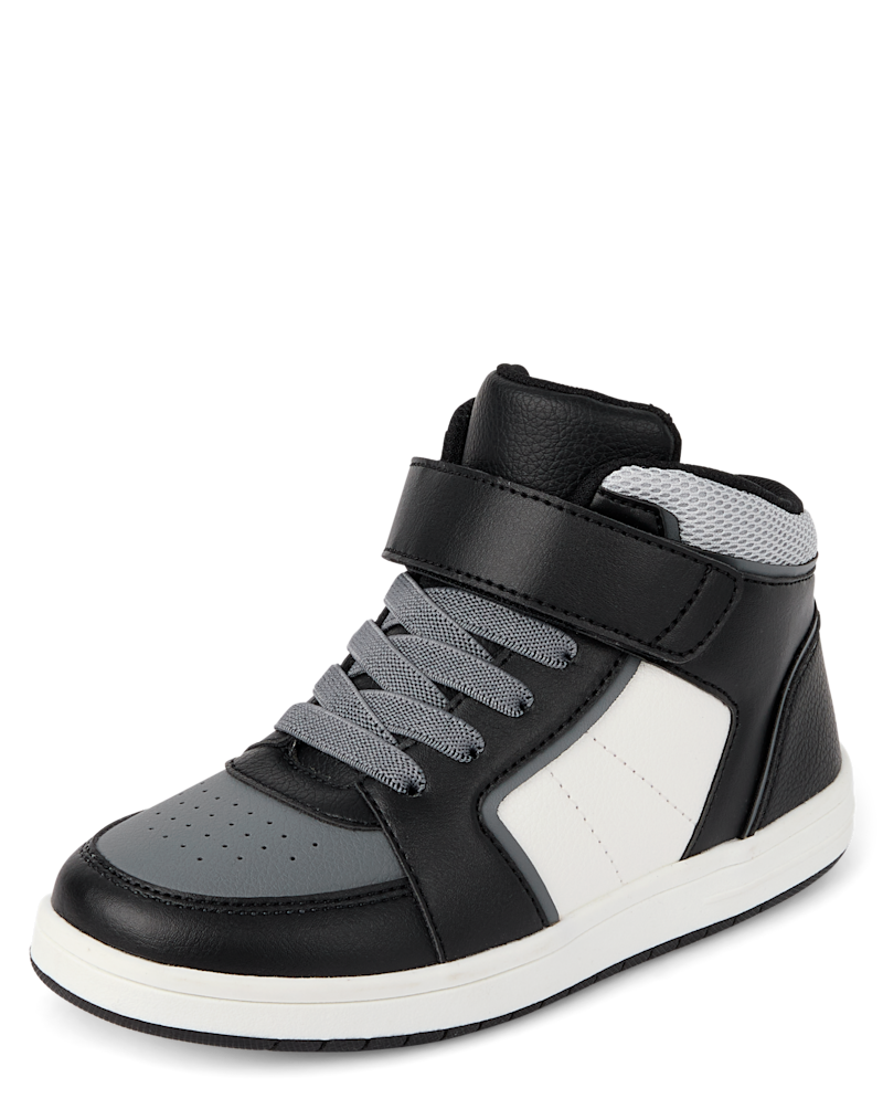 Boys Colorblock Mid Top Sneakers