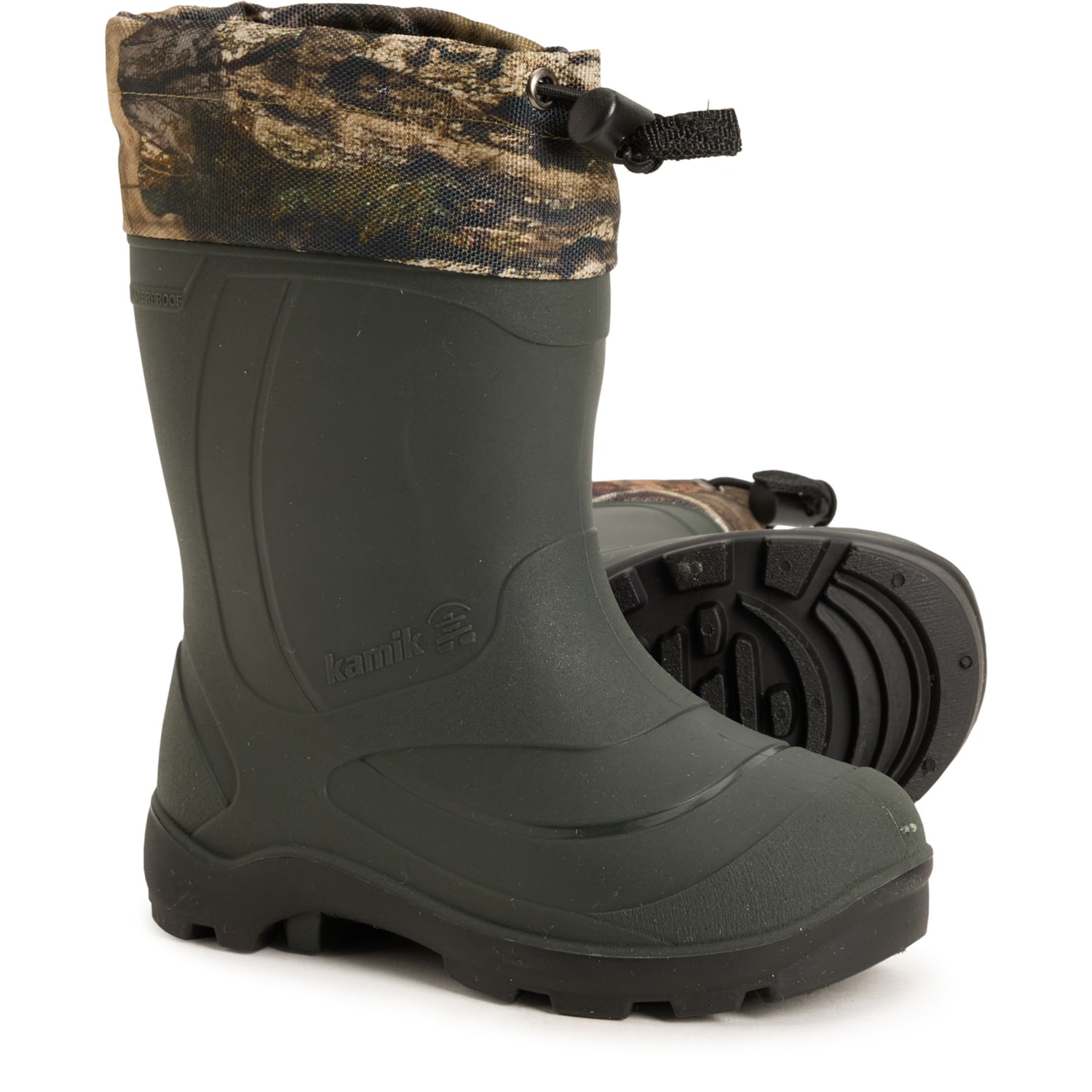 Kamik Boys and Girls Snobuster 2 Rain Boots - Waterproof, Insulated