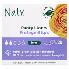Naty, Panty Liners, Large, 28 Liners