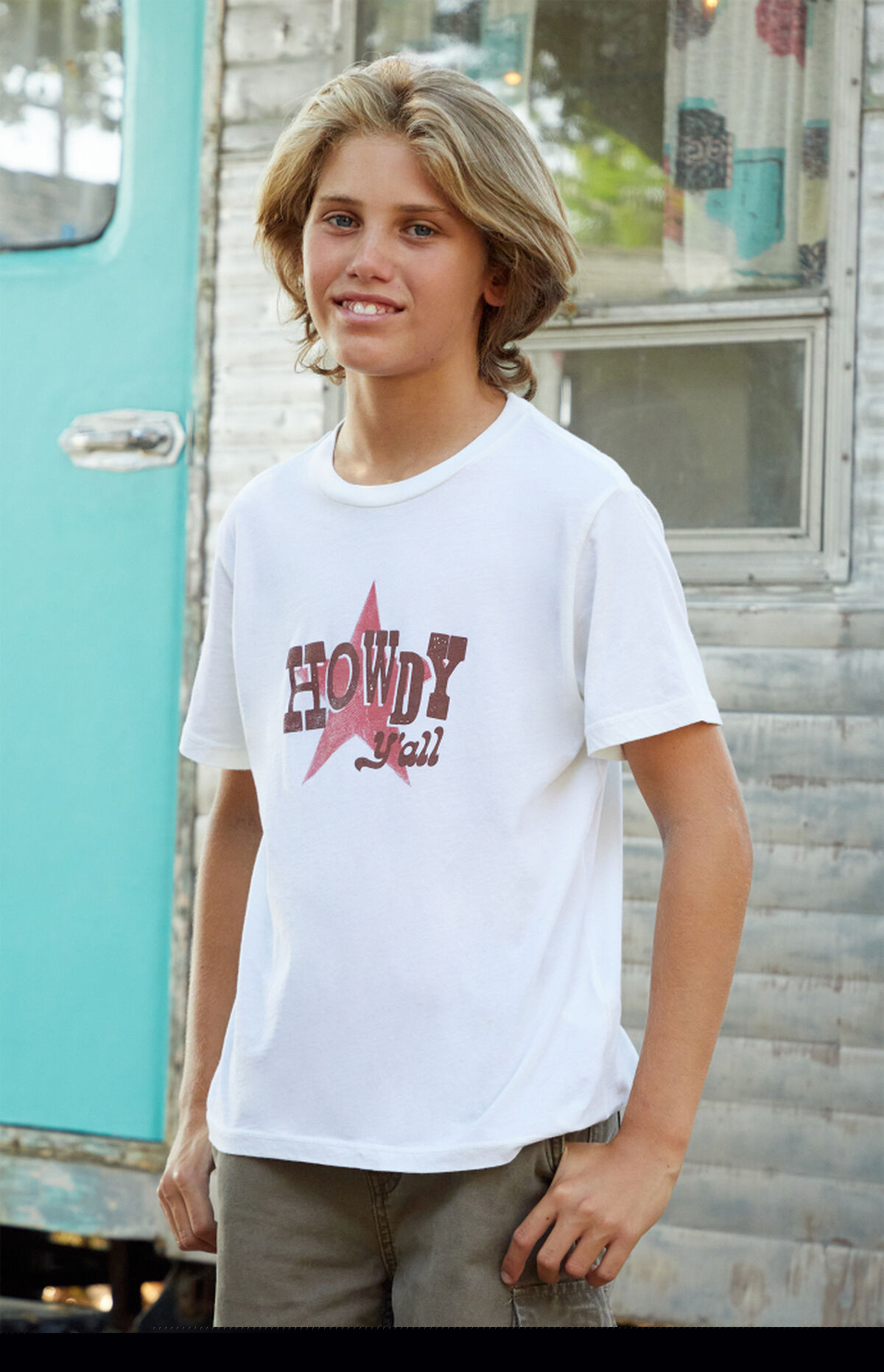 Pacsun Kids Howdy Yall T-Shirt