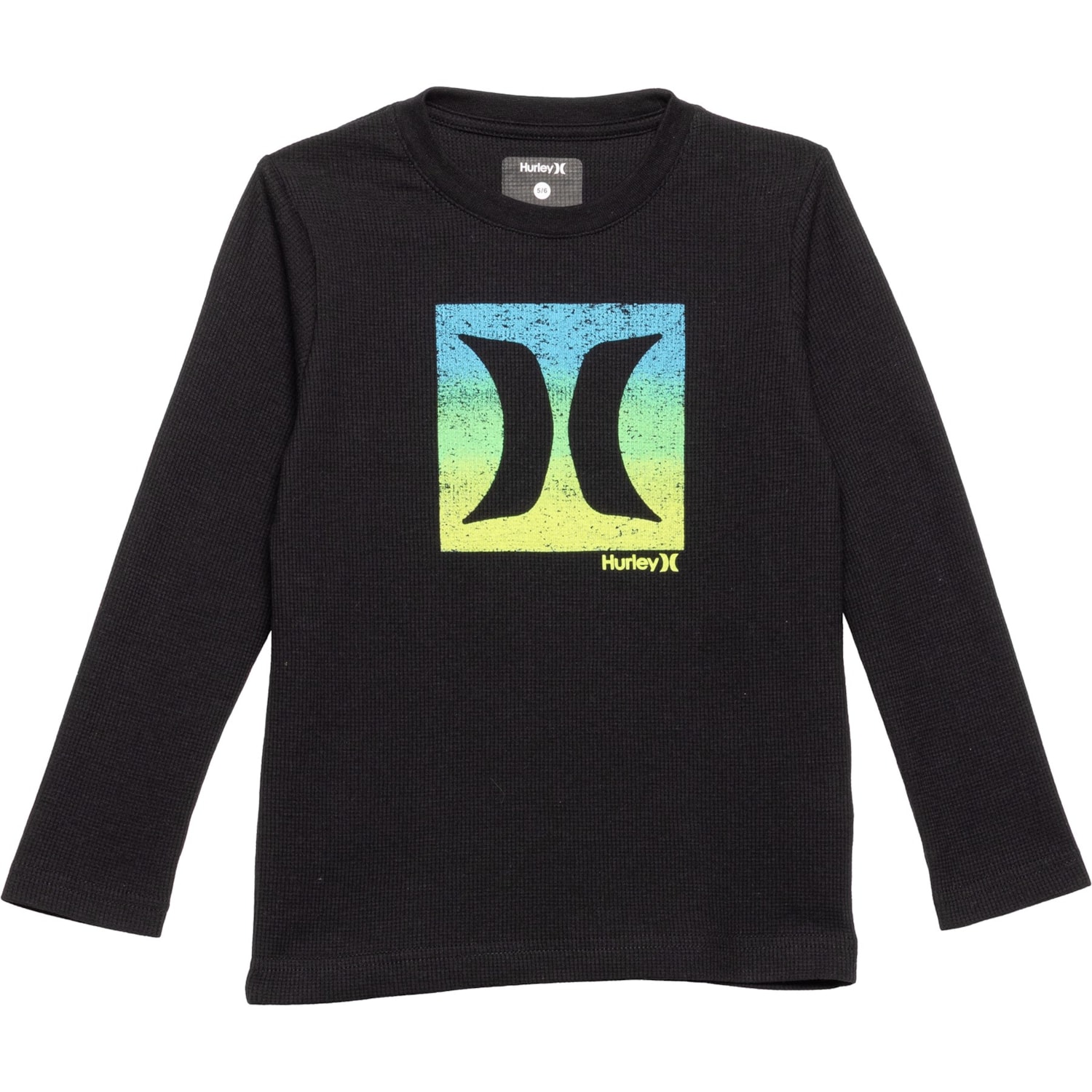 Hurley Little and Big Boys Logo T-Shirt - Long Sleeve
