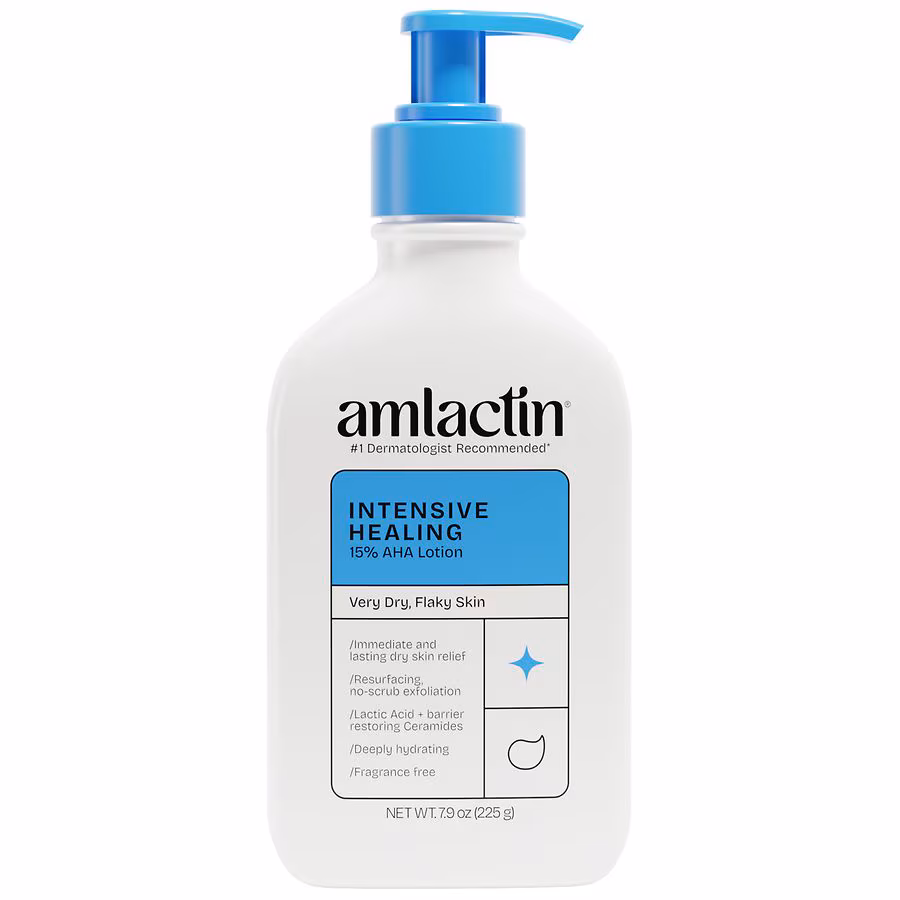 AmLactin Intensive Healing Body Lotion with 15% Lactic Acid Fragrance Free