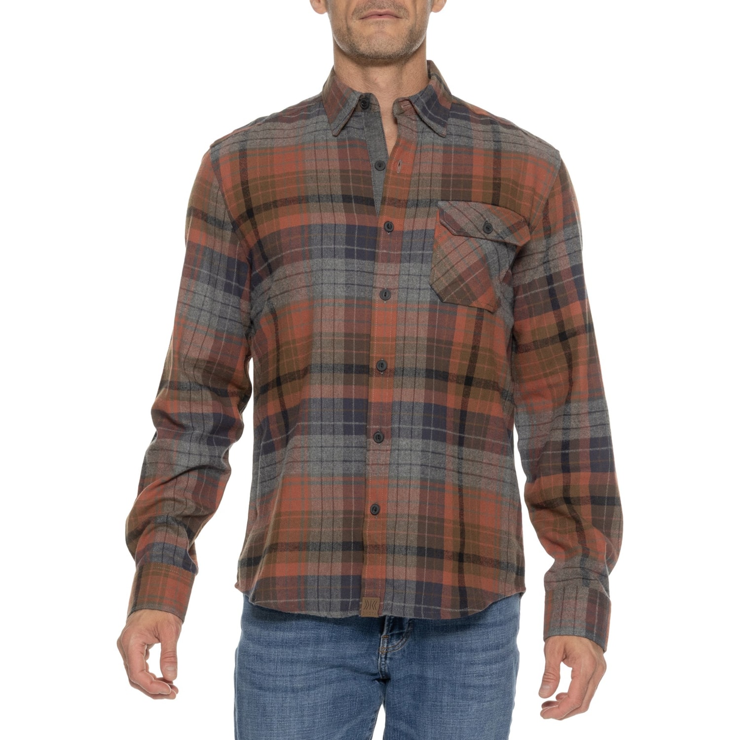 Dakota Grizzly Brock Flannel Shirt - Long Sleeve