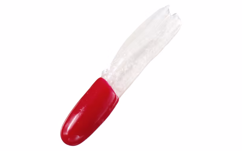 Bass Pro Shops Crappie Maxx Squirmin' Squirts - Red Pearl