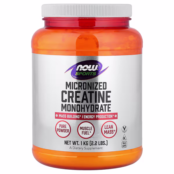 NOW Foods, Sports, Micronized Creatine Monohydrate, 2.2 lbs (1 kg)