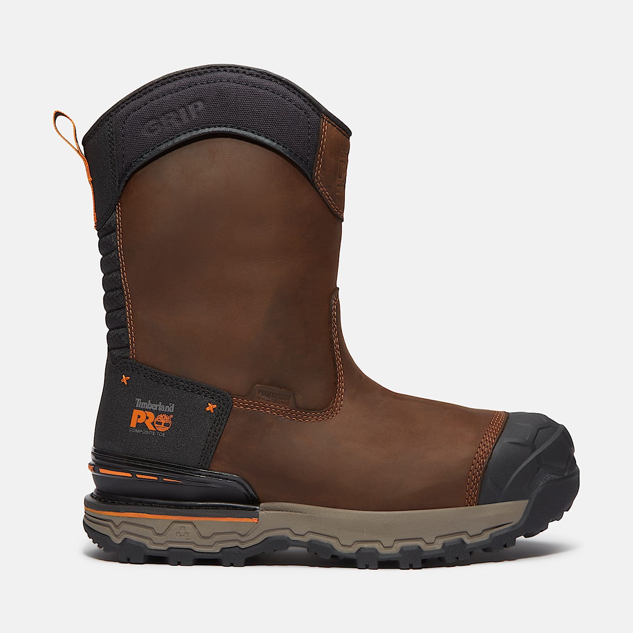 Men's Boondock Ultralight Pull-On Composite Waterproof Work Boot