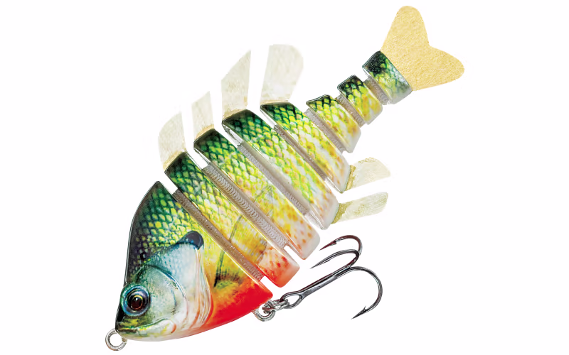 Bass Pro Shops XPS Z9R Perch Swimbait - 3-1/2" - Green Perch