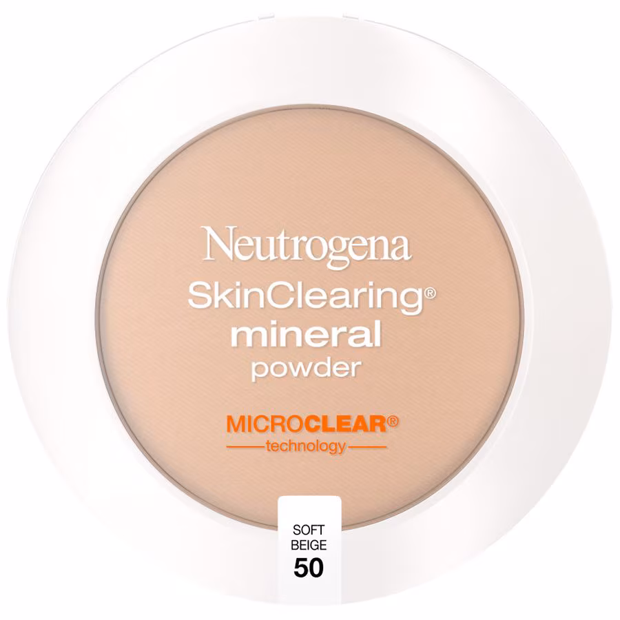 Neutrogena SkinClearing Mineral Acne Powder, Soft Beige