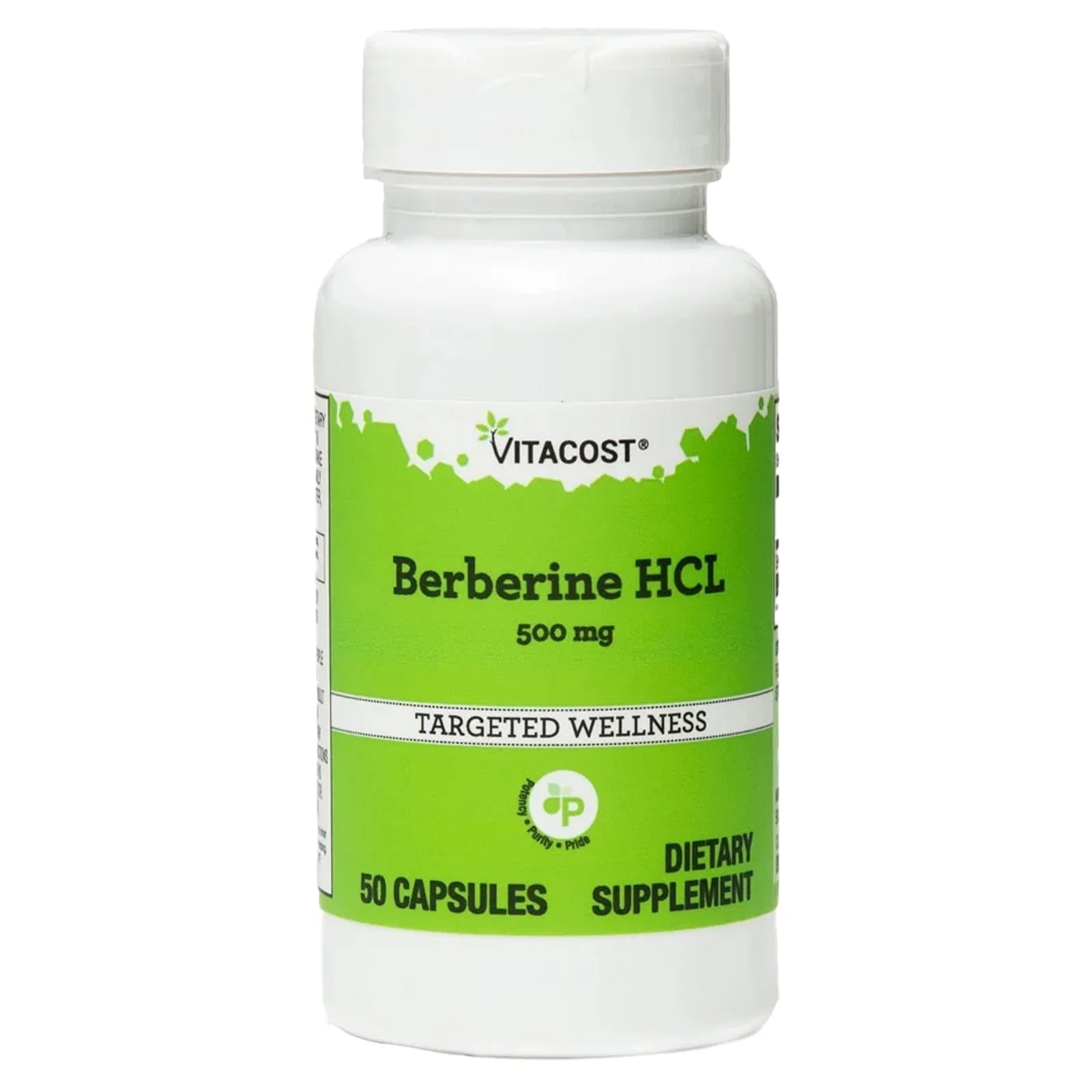 Vitacost, Berberine HCl, 500 mg, 50 Capsules